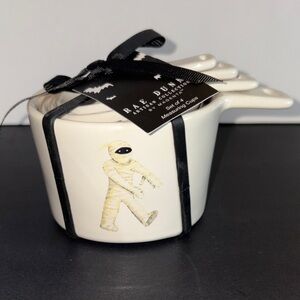 Rae Dunn White Halloween Measuring Cups